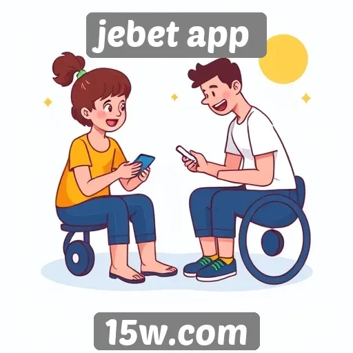 Acessibilidade e usabilidade do site Jebet App